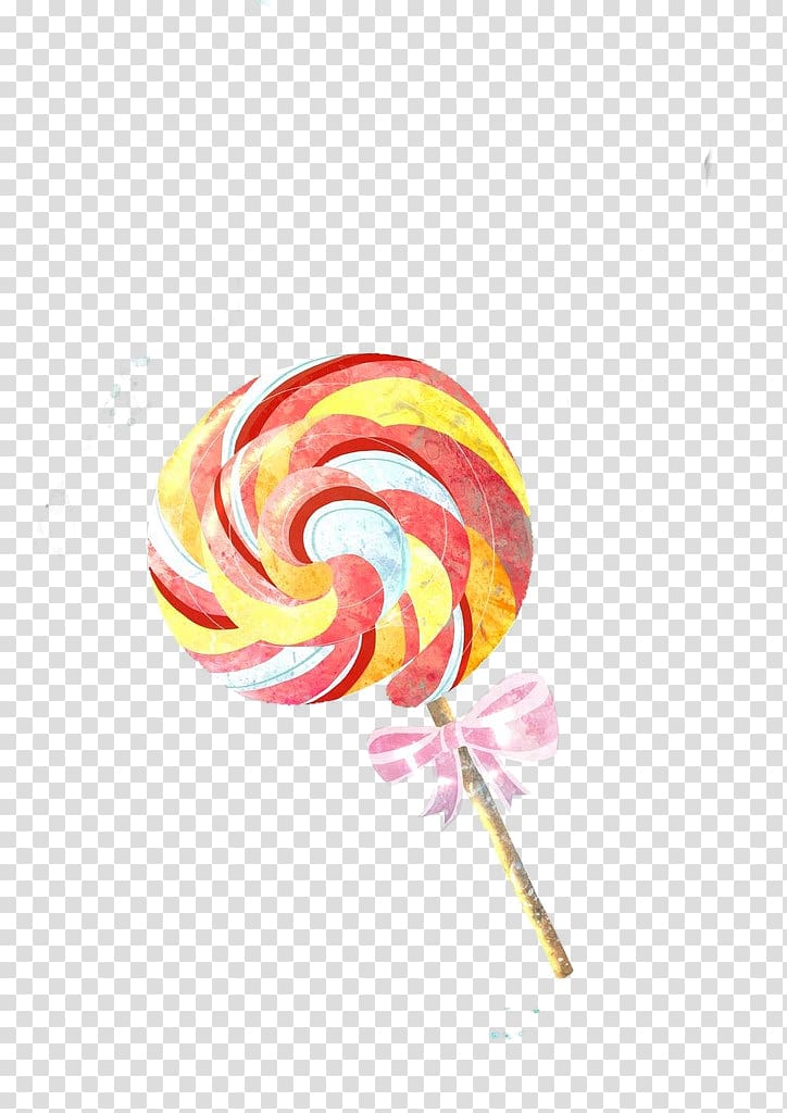 Lollipop illustration silhouette.