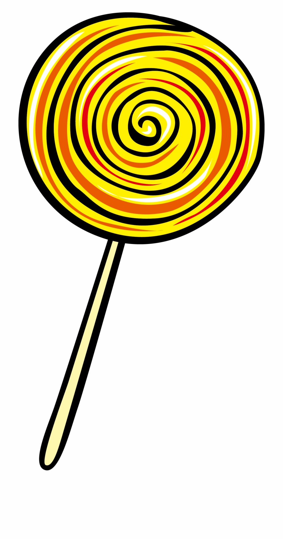 Lollipop euclidean vector.