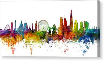 Panoramic London Canvas Prints