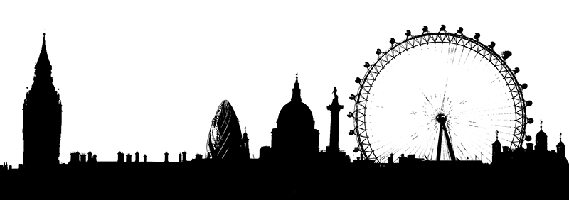 london panoramic clipart cartoon