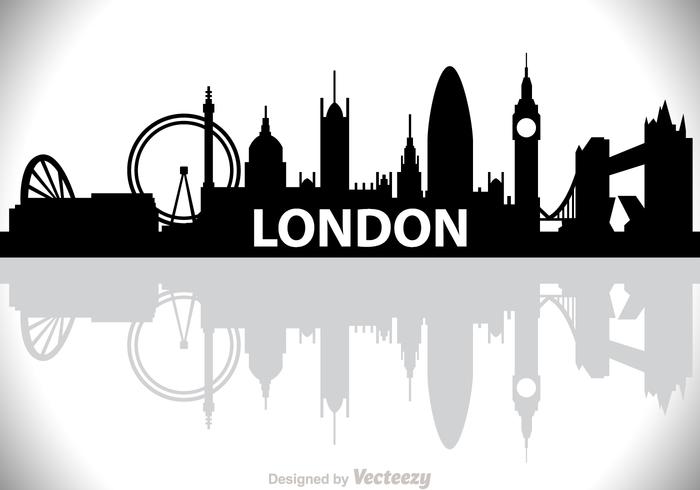 london panoramic clipart old
