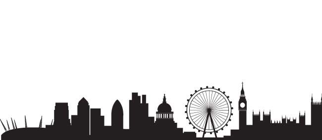 Image result for london skyline graphic