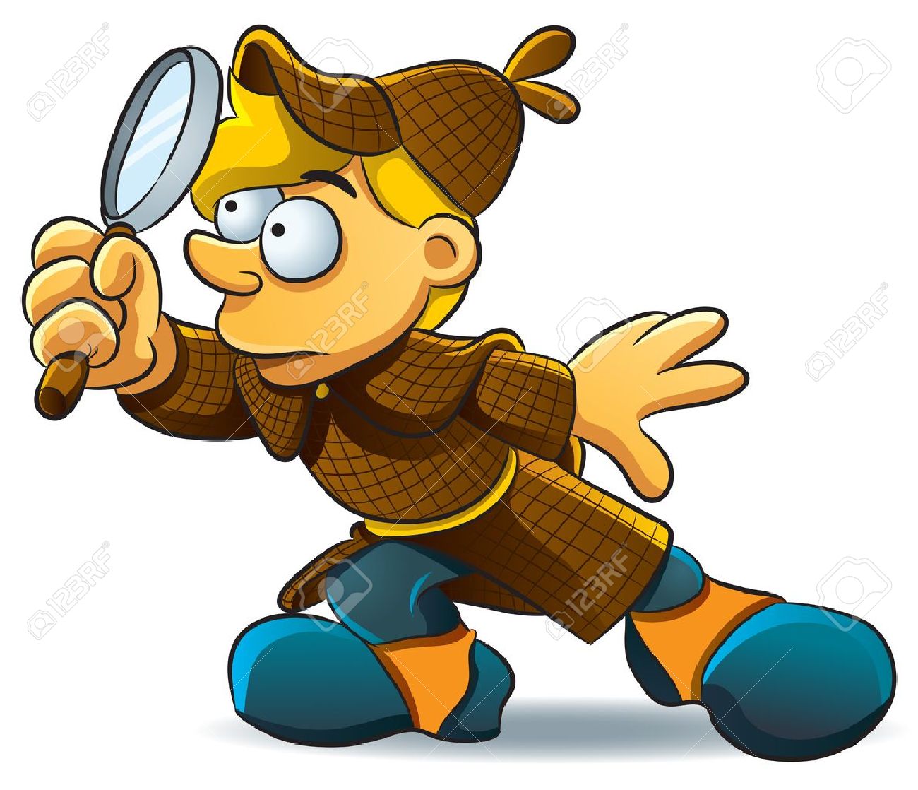 lost and found clipart investigation