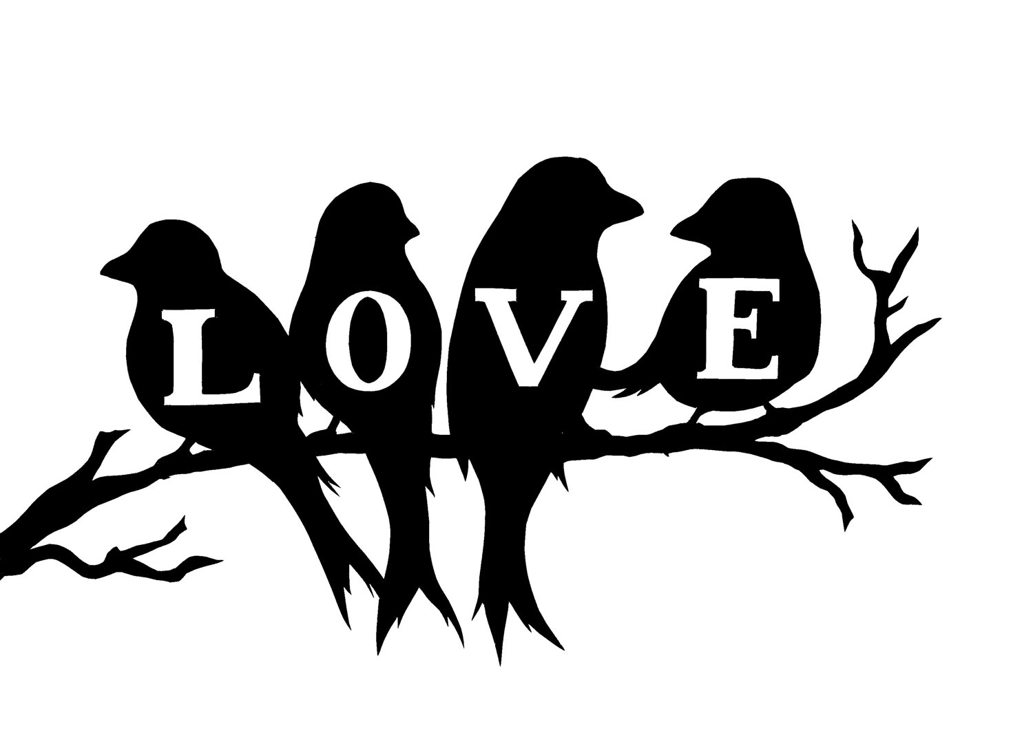 Free Love Bird Silhouette, Download Free Clip Art, Free Clip