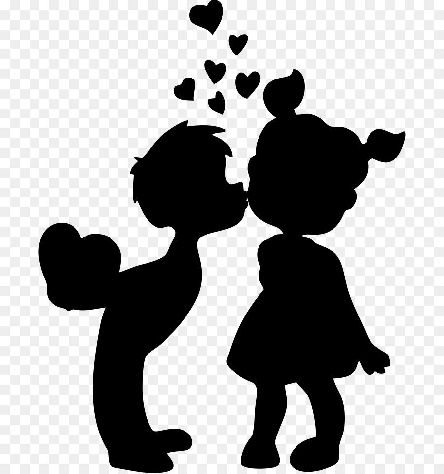 Love Black And White clipart