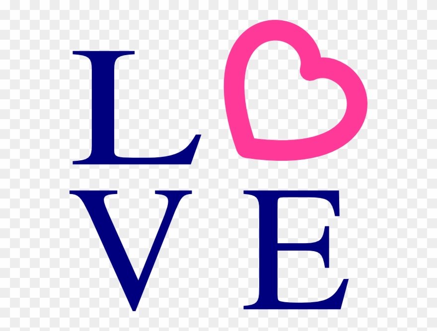Word love clipart.