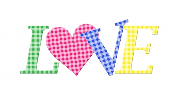 Love Word Clipart Free Stock Photo