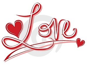 Love Word Clip Art Clipart