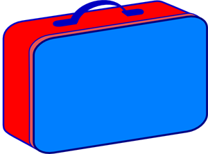 Red And Blue Lunchbox PNG, SVG Clip art for Web