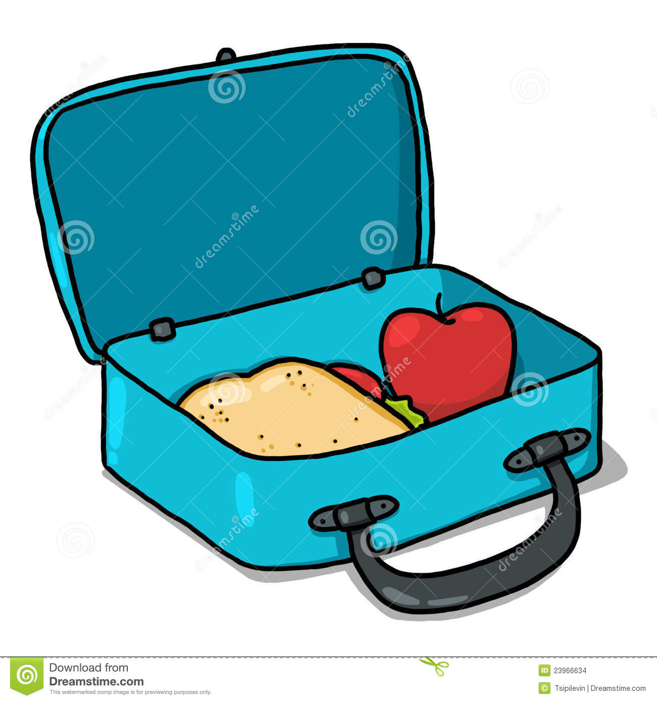 Collection lunchbox clipart.