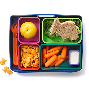 Healthy lunch box clipart