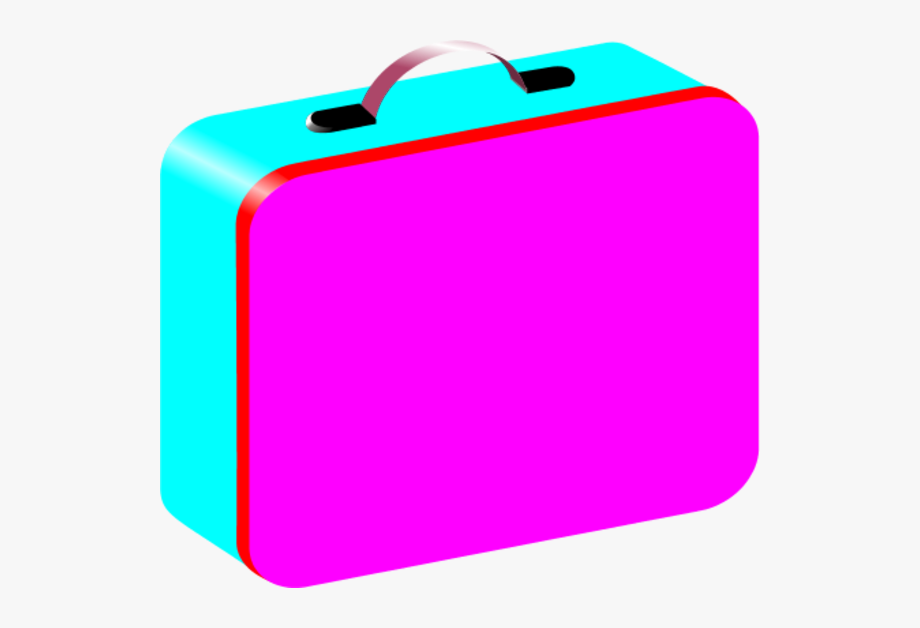 lunchbox clipart pink
