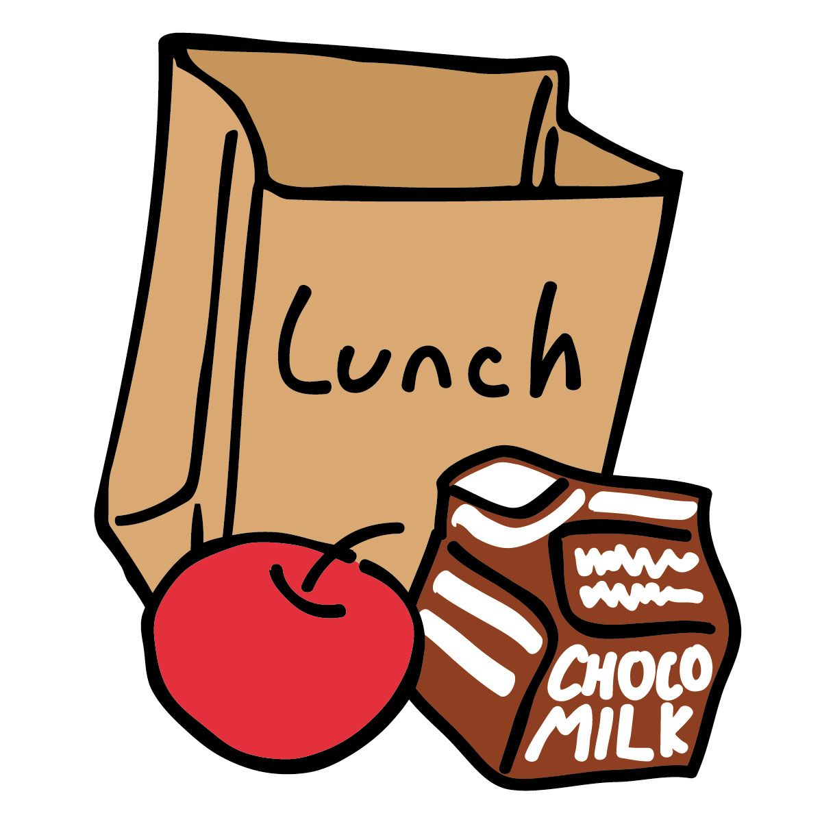 Free sack lunch.