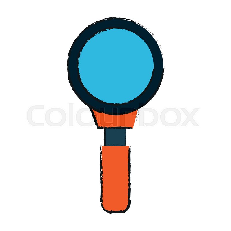 lupe clipart stock vectors