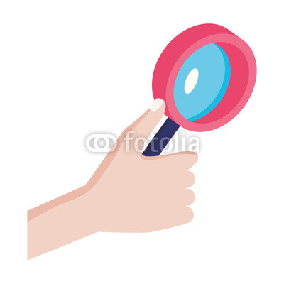 Isolated lupe design vector illustration