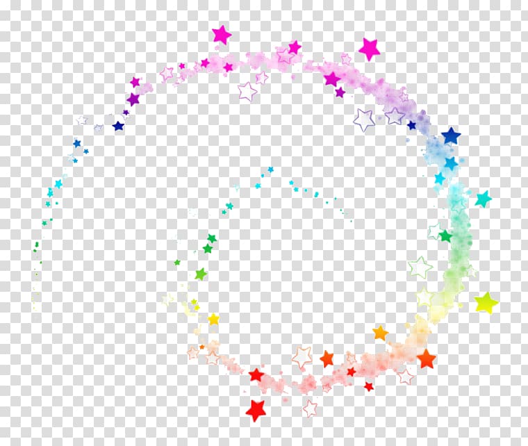 Light Magic, Magic effects, multicolored spiral star graphic