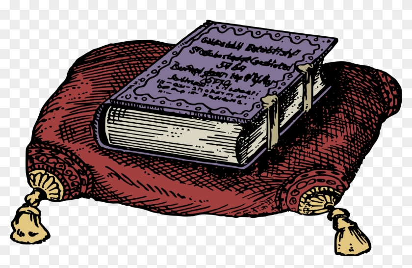 Open Book With Magic Clipart