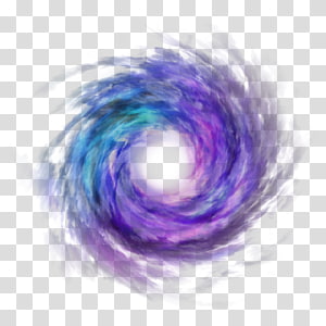 Blue and purple vortex illustration, Portal Magic Animation