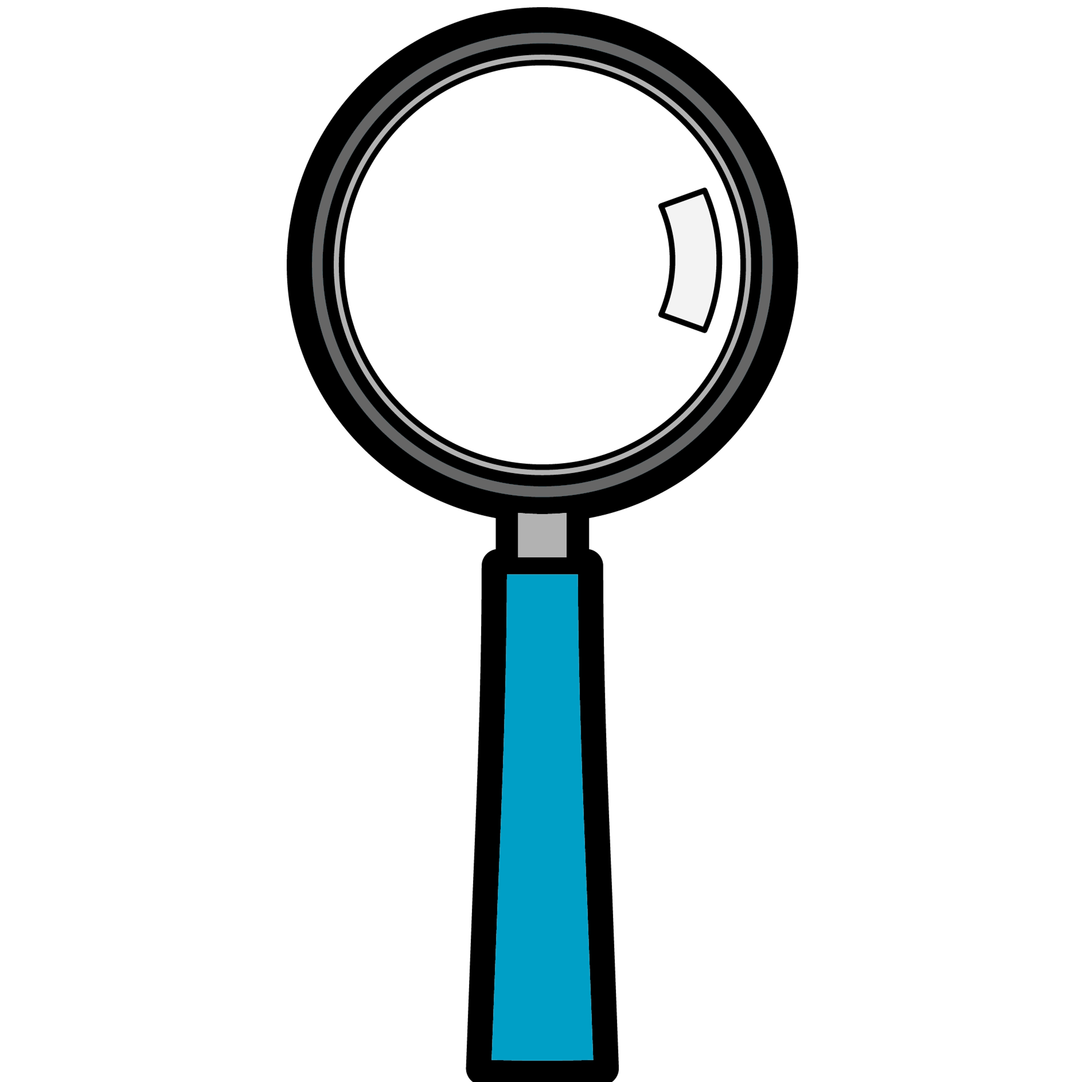 Free magnifying glass.