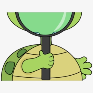 Glass clipart turtle.