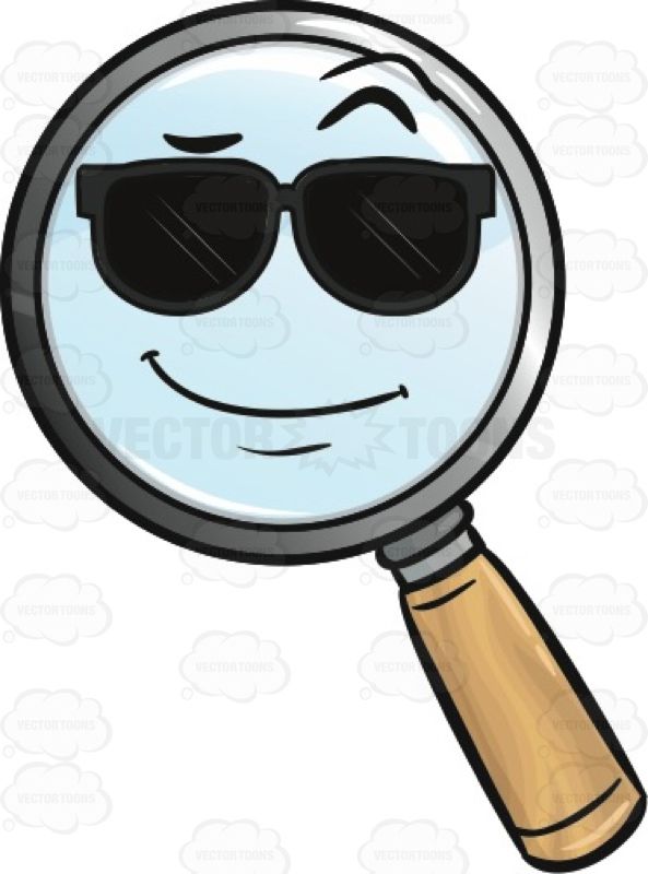 magnifying glass clipart emoji
