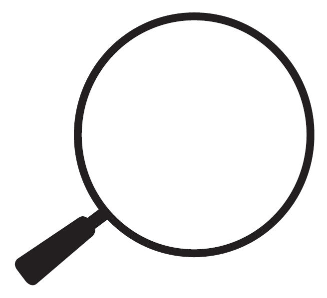 Free magnifier cliparts.