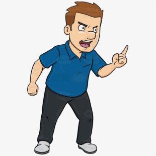 Angry person png.