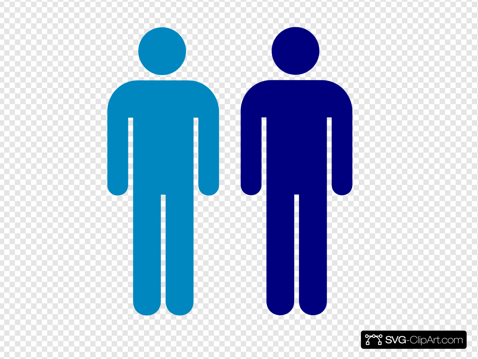 Blue Person Symbol Clip art, Icon and SVG