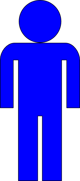 Blue Man PNG, SVG Clip art for Web