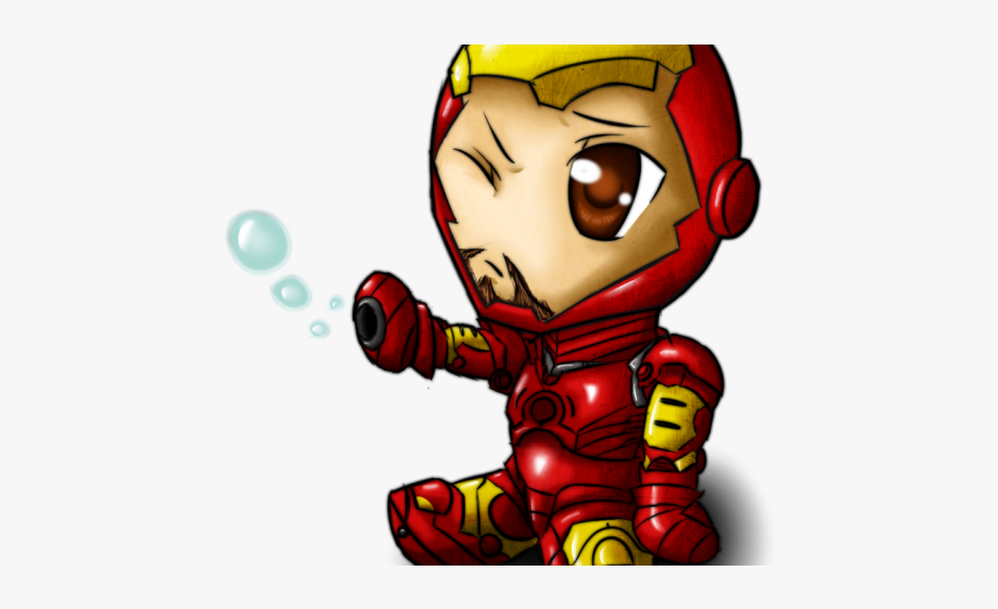 Iron Man Clipart Cartoon Muscle Man