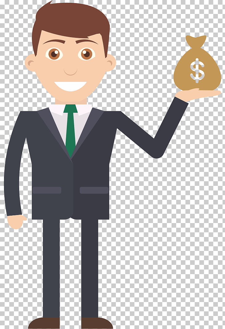 Business Virtual office , Business man PNG clipart