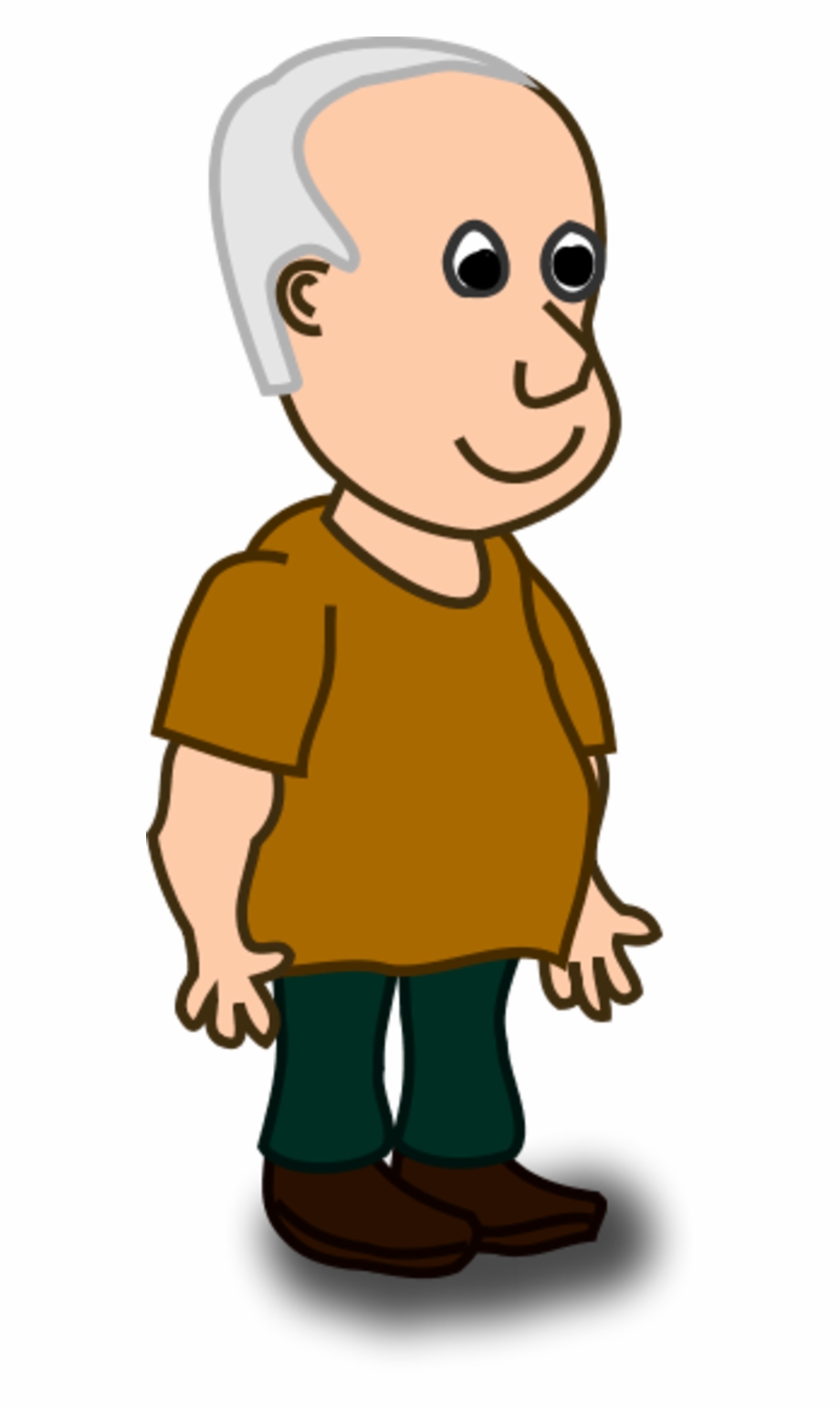 Person standing clipart.
