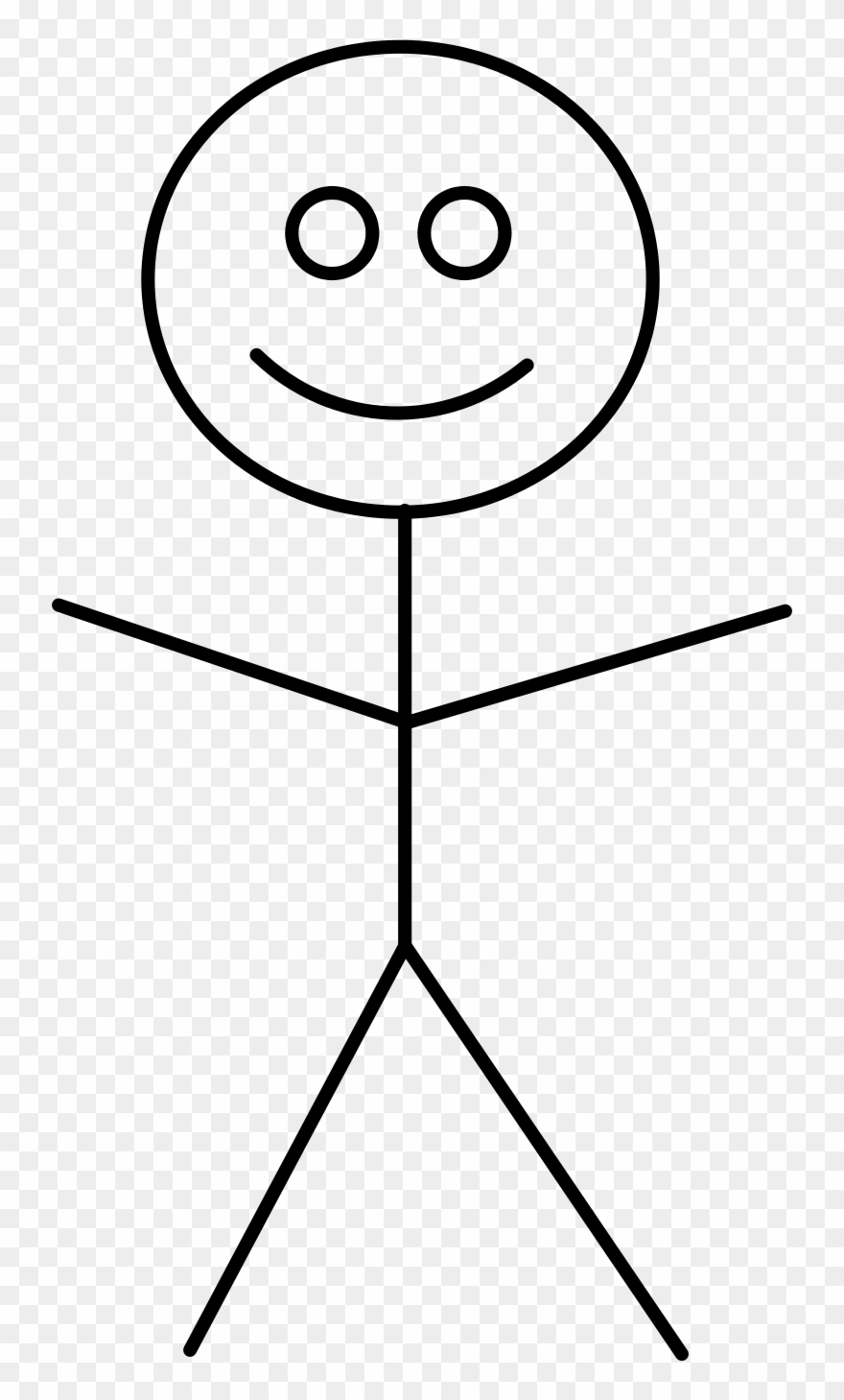 Clipart Of Figure, Stick And Person And