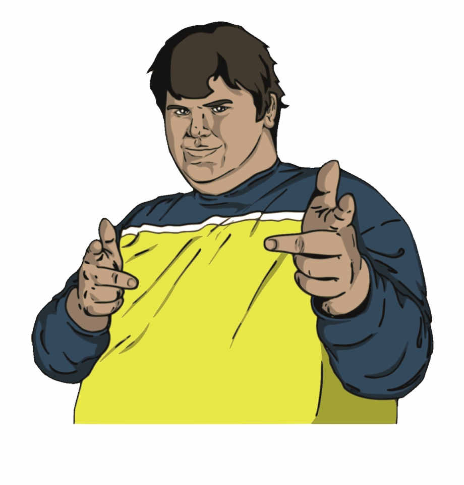 Thumbs guy clipart.