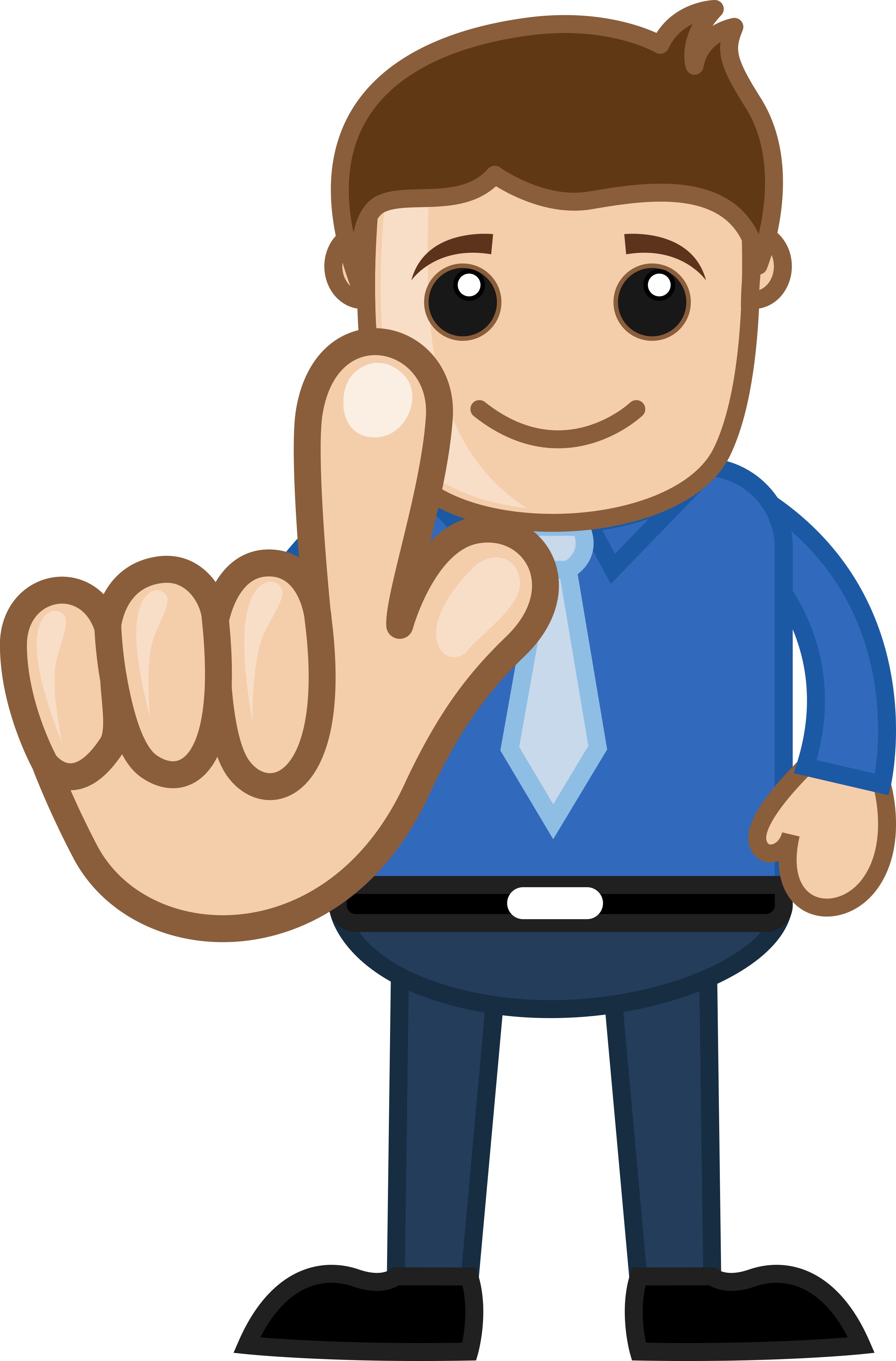 manager clipart man