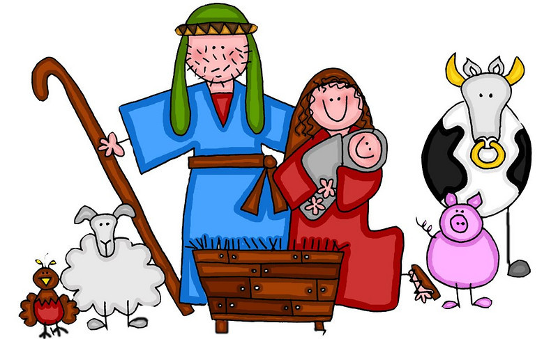 Free Christmas Manger Cliparts, Download Free Clip Art, Free