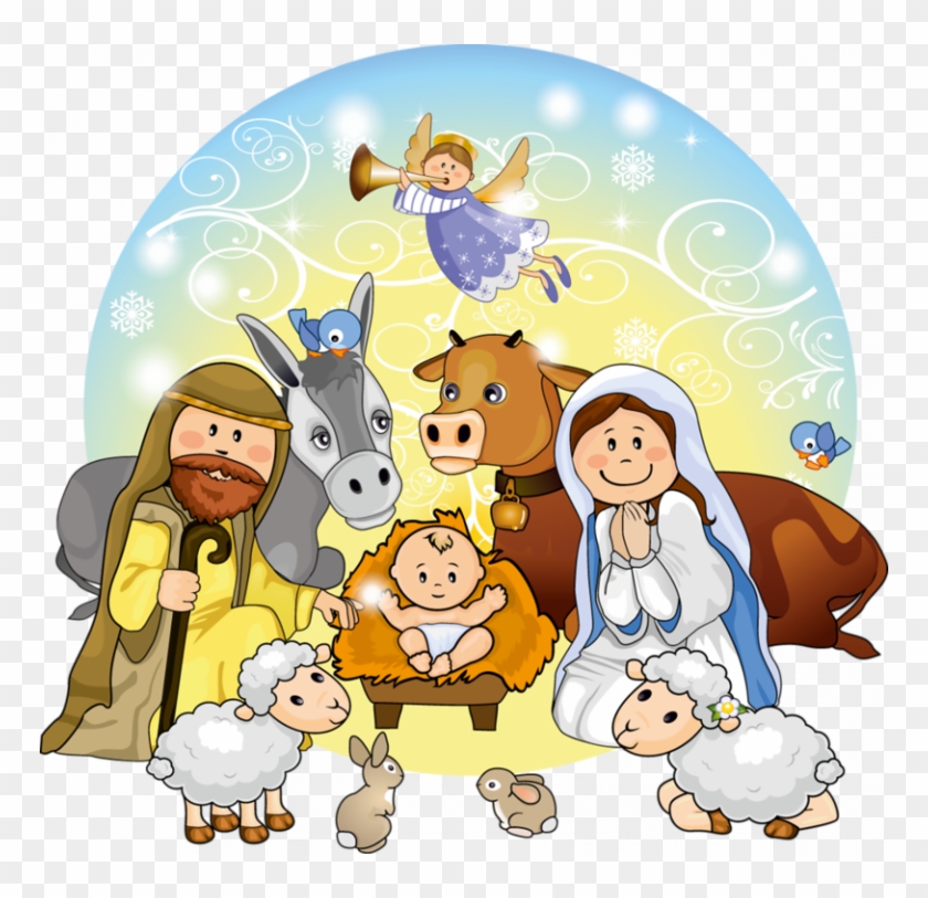 Manger Svg Nativity Scene