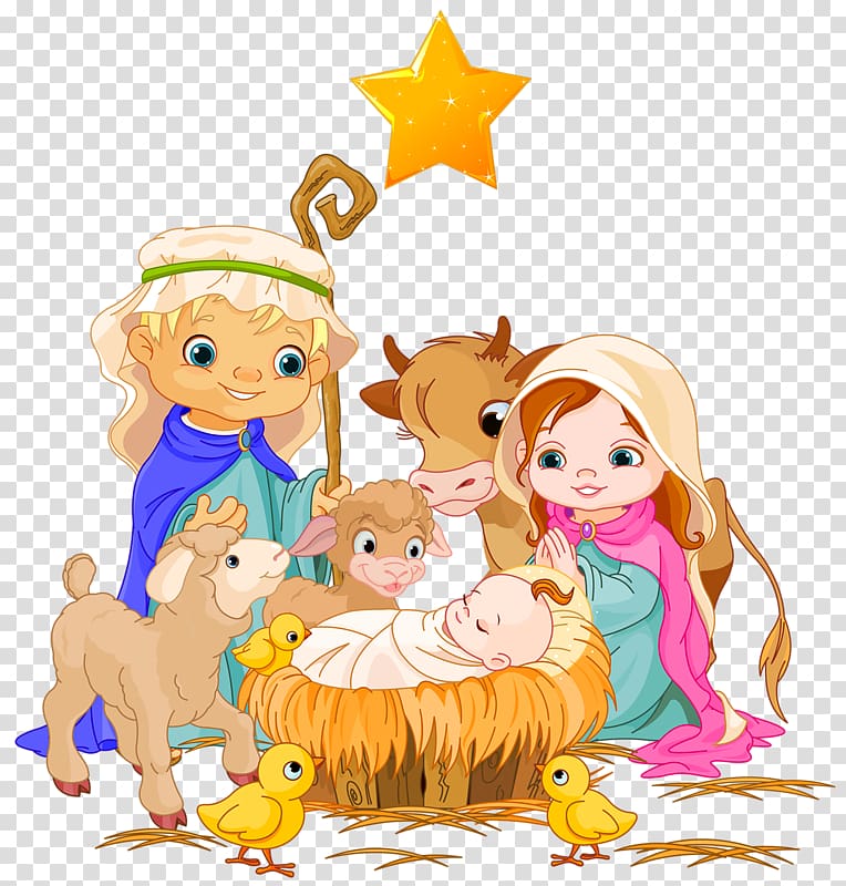 Holy family nativity.