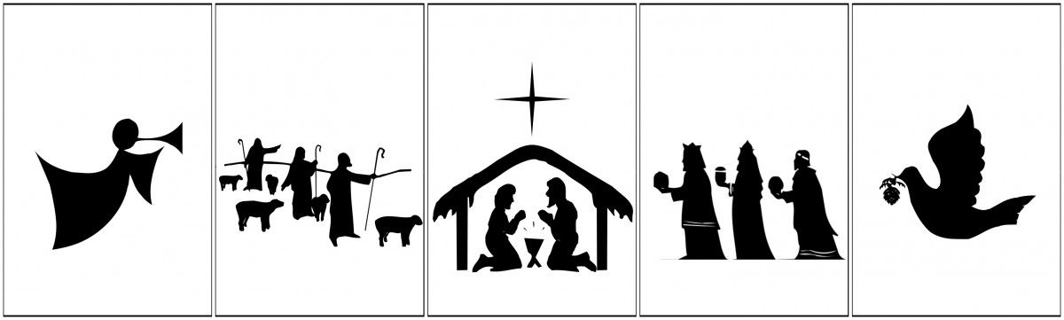 Nativity banner free printable