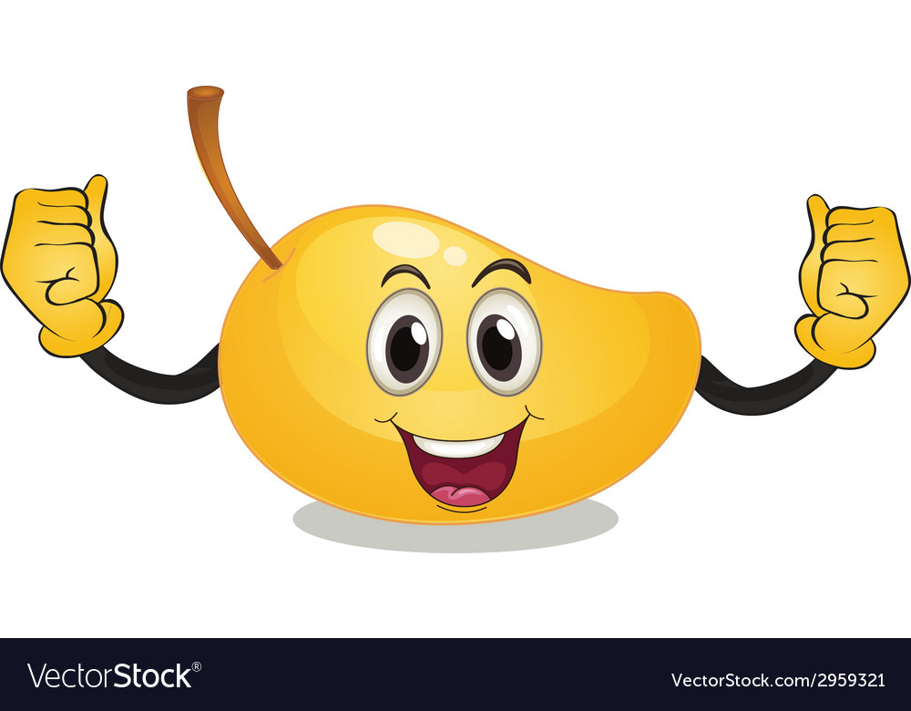 Mango Clipart smiley