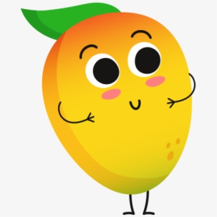 Mango clipart smiley.