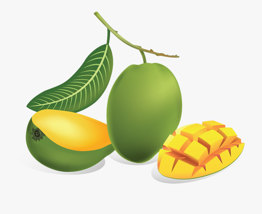 Mango, Clip Art, Background Images, Food Items, Ornaments
