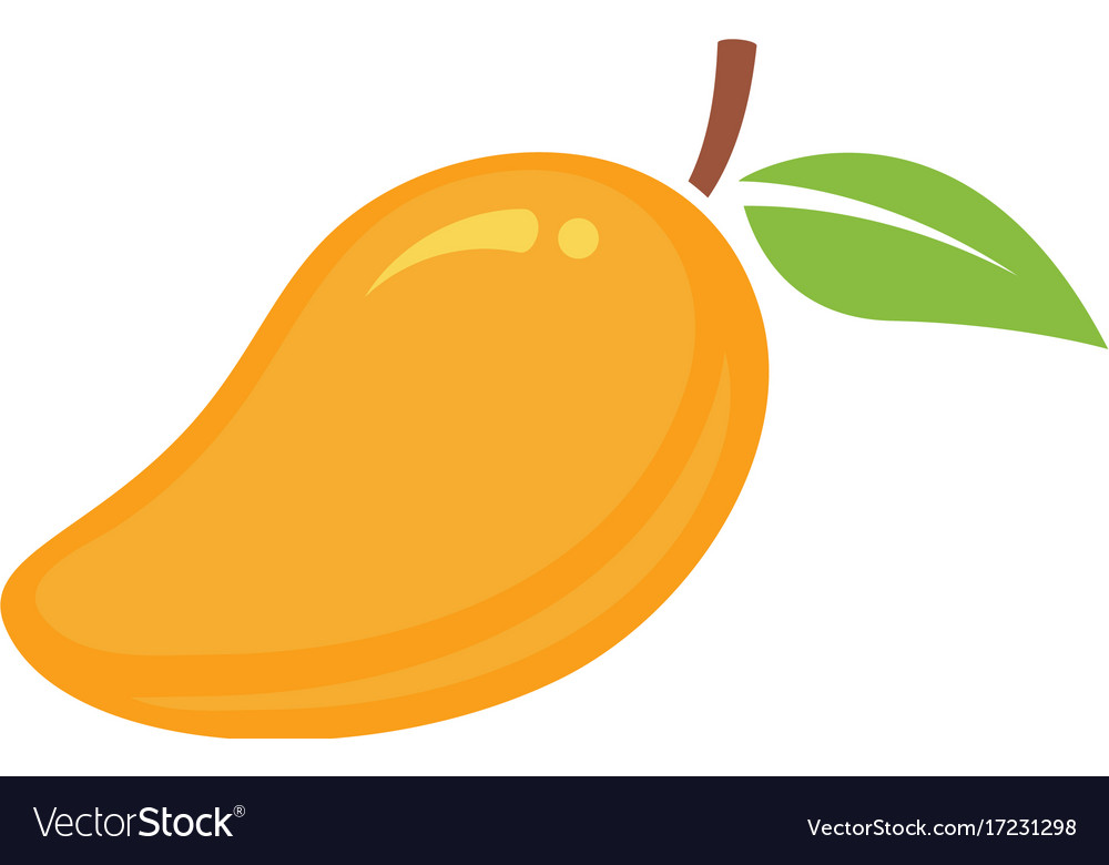 Mango flat style.