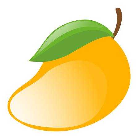 mango clipart yellow