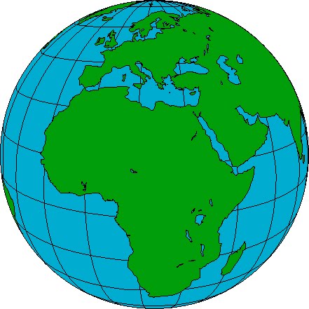 Clipart globe map.