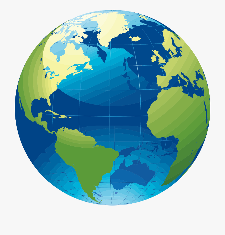 Clipart World Map Vivid At Globe