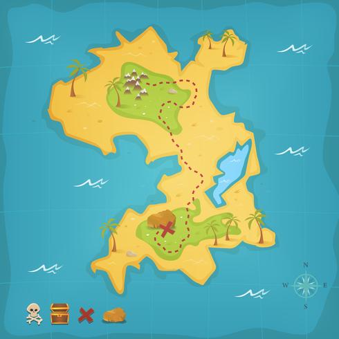 map clipart island