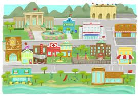Image result for my town clipart