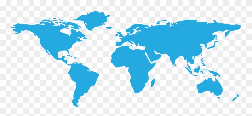World Map Clipart Transparent