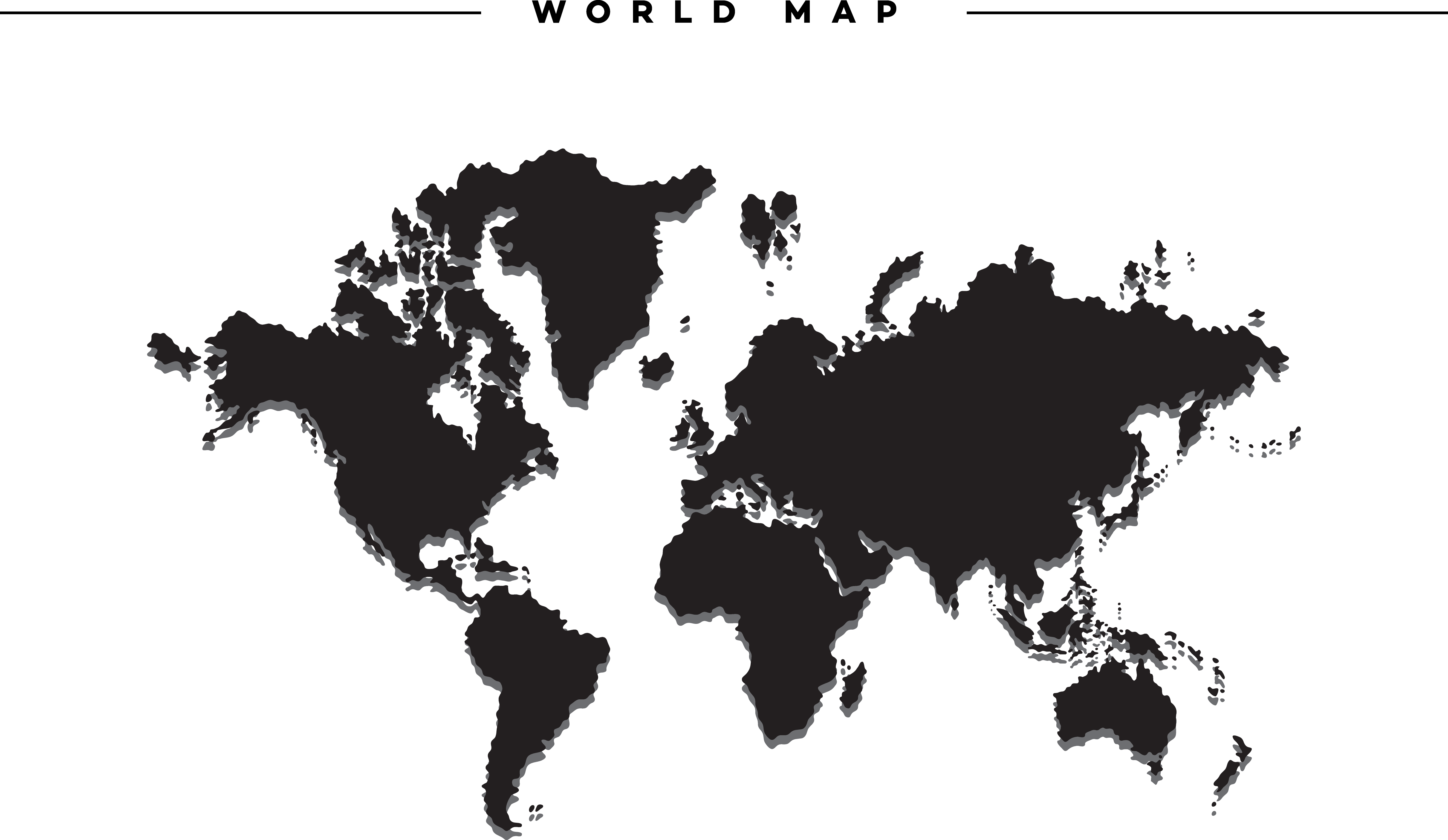 World map Globe